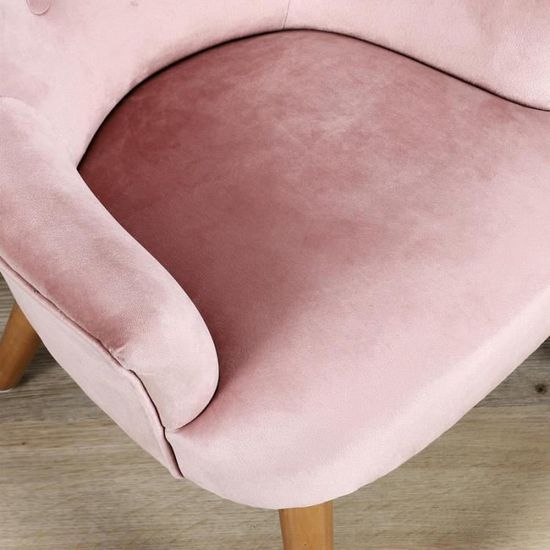 FAUTEUIL HELSINKI ENFANT ROSE
