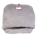 CHAUSSONS DOUBLE PAROI GRIS