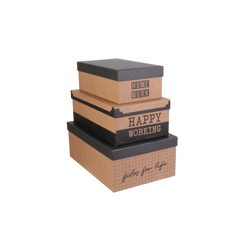 BOITE DE RANGEMENT X3