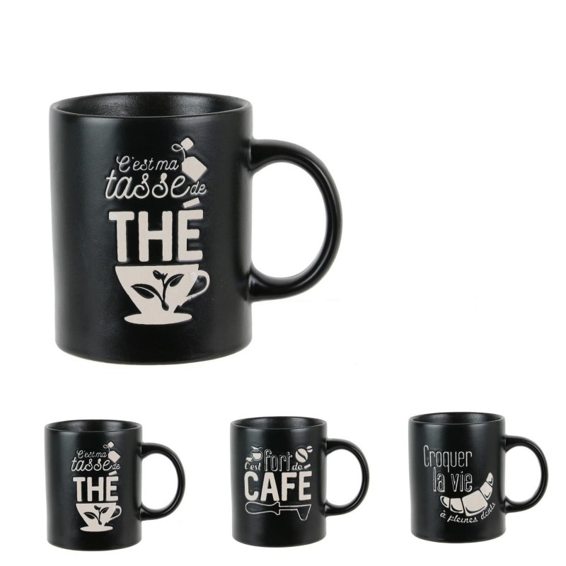 MUG DROIT NOIR ET BLANC M16