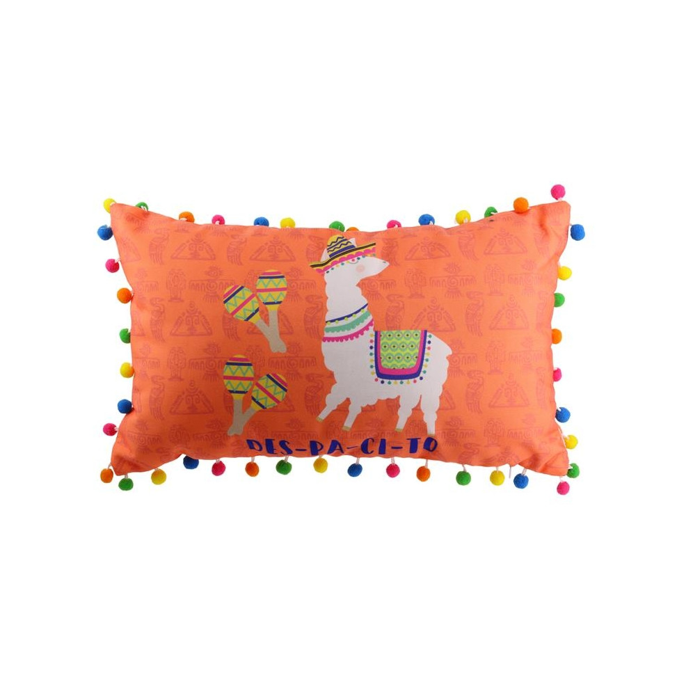 Coussin lama 30x50cm