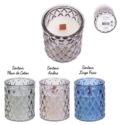 BOUGIEPARFUMEE SENTEUR FLEUR DE COTON