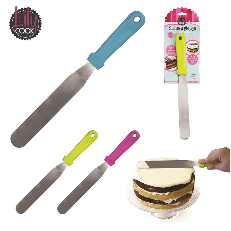 SPATULE PLATE POUR GLACAGE GENOISE