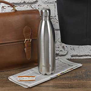 WATER BOTTLE 1000ML ARGENTE