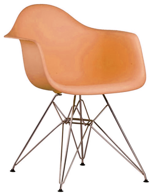 FAUTEUIL COQUE PP ORANGE