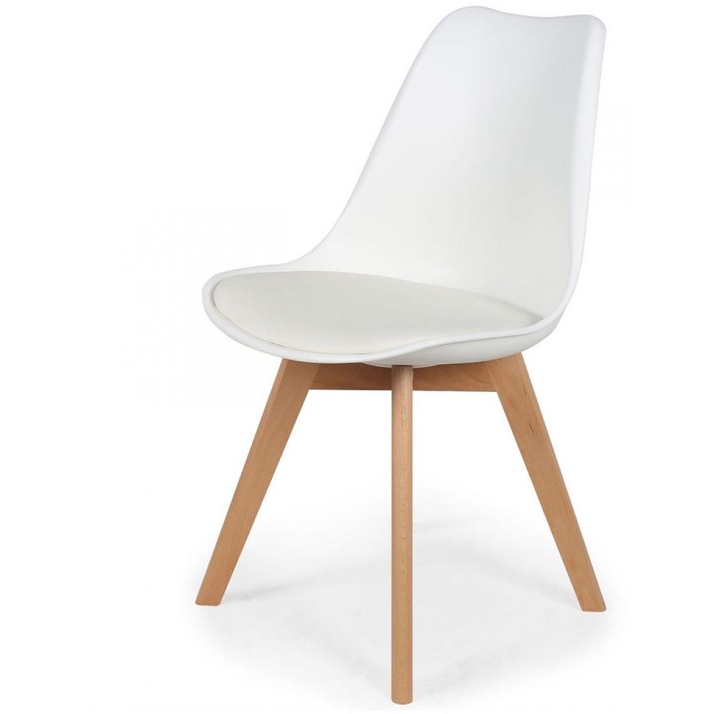 CHAISE REMBOUREE BLANCHE NEW