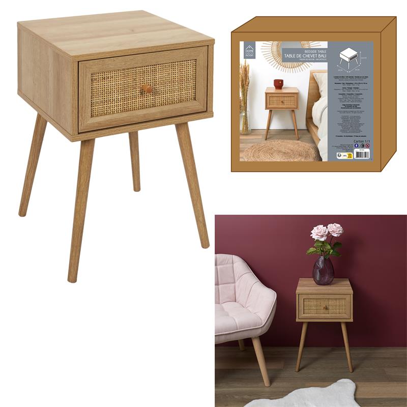 TABLE DE CHEVET BALI