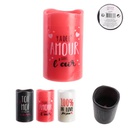 BOUGIE SAINT VALENTIN