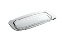 PLATEAU EN VERRE RECTANGULAIRE