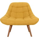 Fauteuil kamdem jaune