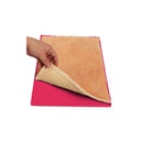 PLAQUE A GENOISE SILICONE ROSE 37X27CM M24