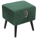 COFFRE VELOURS PM VERT A1/M3