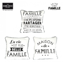 Coussin déhoussable FAMILLE ID 861