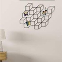 PELE-MELE FILAIRES NOIR 8 PINCES 46X42CM M12