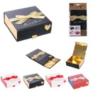 BOITE CADEAU MOTS D AMOUR 14 x 14 x 6 cm