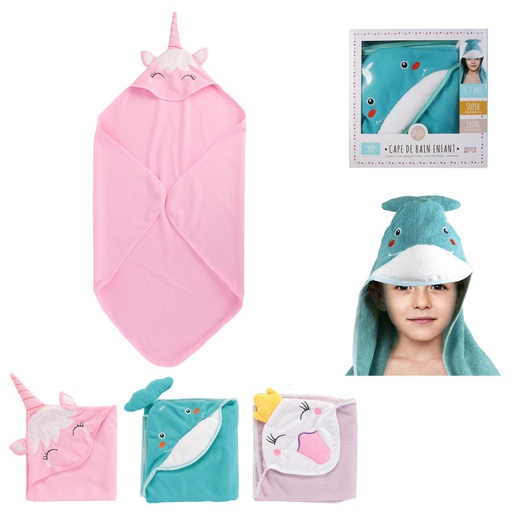 CAPE DE BAIN ENFANT