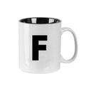 MUG ALPHABET F 30CL
