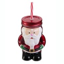 MASON JAR PERE NOEL