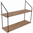 ETAGERE ECHELLE BOIS METAL
