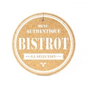 DESSOUS DE PLAT LIEGE AIMANTE ROND BISTROT