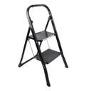 ESCABEAU 2 MARCHE PLIANT NOIR