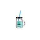 MASON JAR SHOOTTER AVEC PAILLE