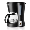 Cafetière 6 Tasses 600W Noir