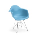 FAUTEUIL COQUE PP BLEU CIEL
