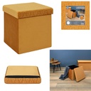 COFFRE POUF PLIABLE